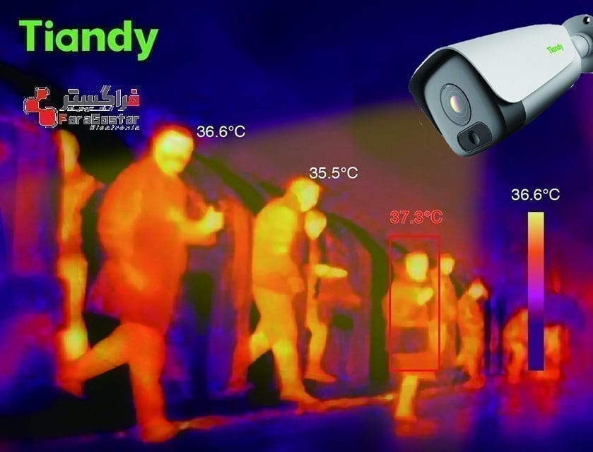 دوربین مداربسته پیشگیری کننده کرونا